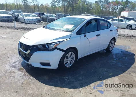 2020 Nissan Versa S Xtronic Cvt from USA, damaged, VIN 3N1CN8DV0LL897253